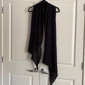 Black Long Scarf